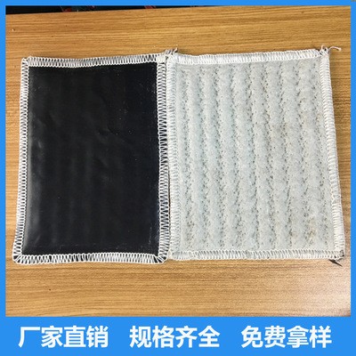 厂家出售人工景观湖建筑小区垃圾填埋场防腐蚀覆膜膨润土防水毯图3