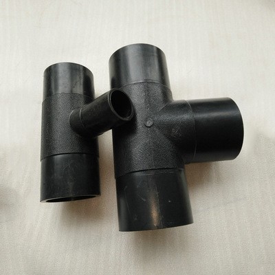 厂家批发 中升PE电熔等径三通 管材配件 工矿排水市政工程常用图1