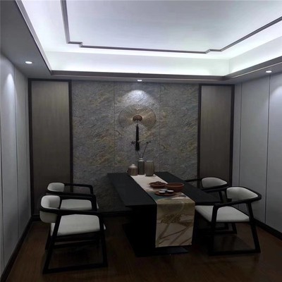 石塑护墙板竹木纤维集成墙板酒店快装墙面 塑钢护墙板批发图3
