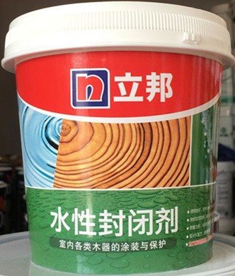 立邦漆 立邦水性漆封闭剂 水性木器漆 水凝水性板材封固底漆 1KG图1