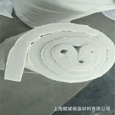 消防风管用硅酸铝保温棉 陶瓷纤维甩丝毯 含锆铝箔硅酸铝针刺毯图4