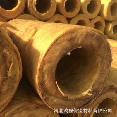 超细玻璃棉管壳 耐高温离心玻璃棉保温管隔热铝箔贴面玻璃棉管图2