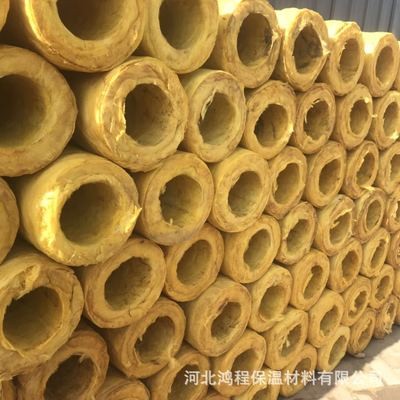超细玻璃棉管壳 耐高温离心玻璃棉保温管隔热铝箔贴面玻璃棉管图3