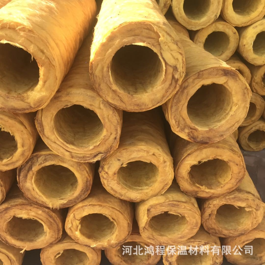 超细玻璃棉管壳 耐高温离心玻璃棉保温管隔热铝箔贴面玻璃棉管图5