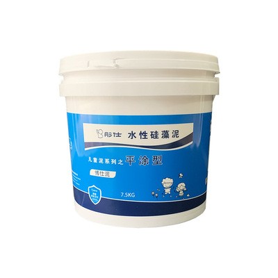 儿童水性硅藻泥 水性涂料油漆厂家 家庭净味内墙墙面漆乳胶漆批发图5