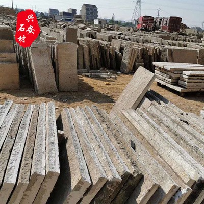 厂家供应旧石条庭院石板铺路青老石板踏步石汀步石古建铺地图4