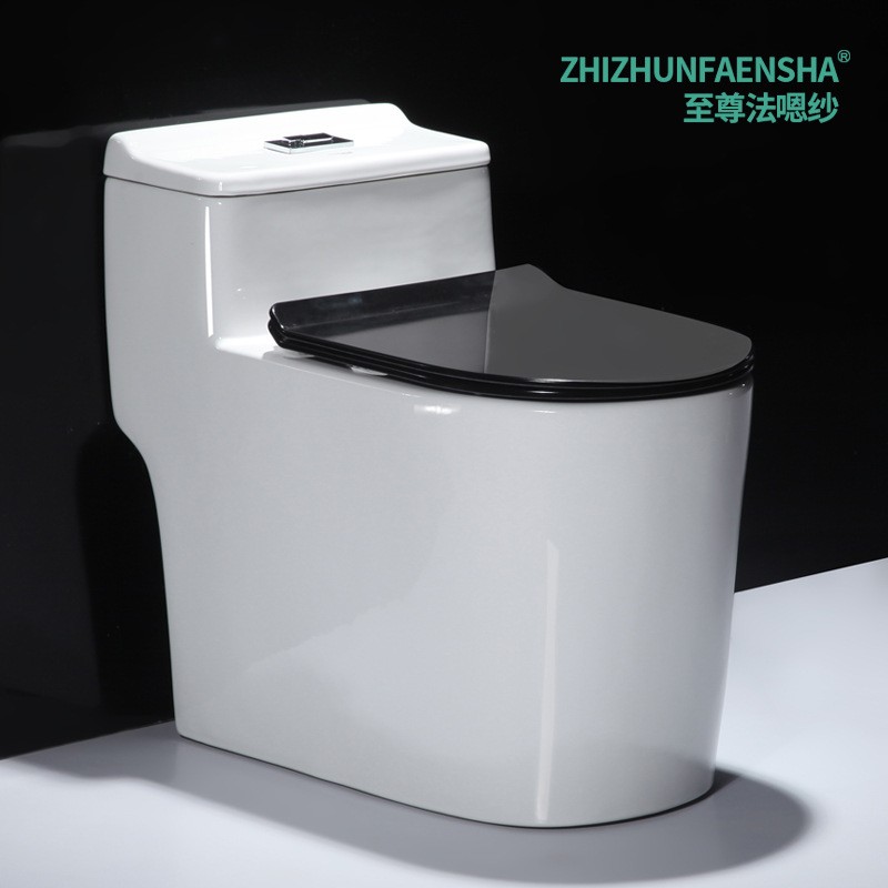 家用抽水马桶节水静音连体座便器虹吸式200 250陶瓷防溅臭坐便器图5