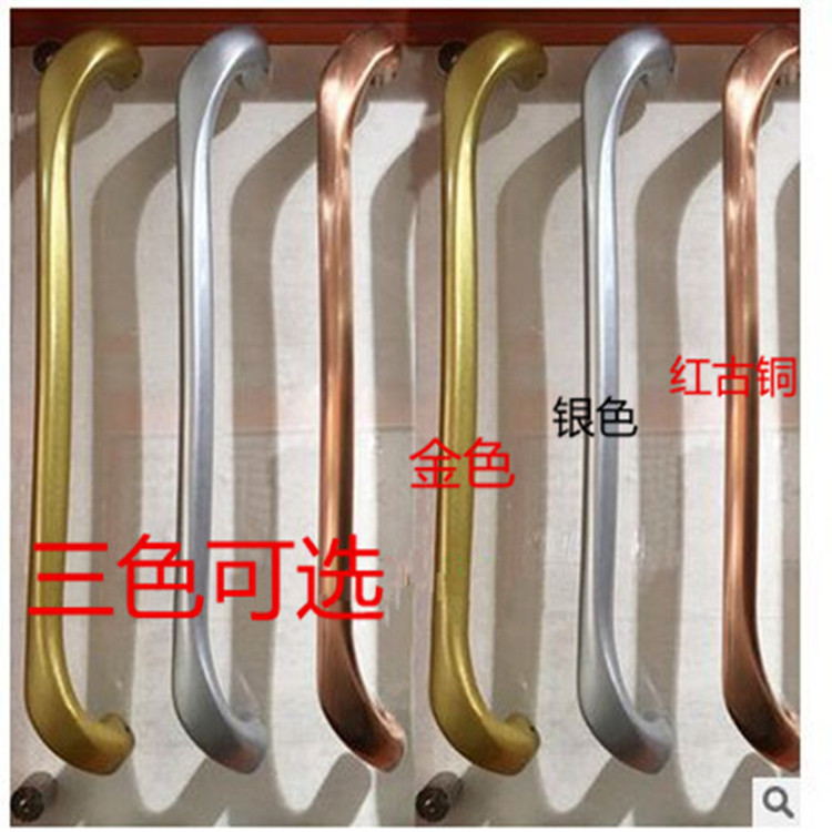 现代简约欧式铝合金重型拉手 实心阳台推拉把手 门窗五金配件批发图5