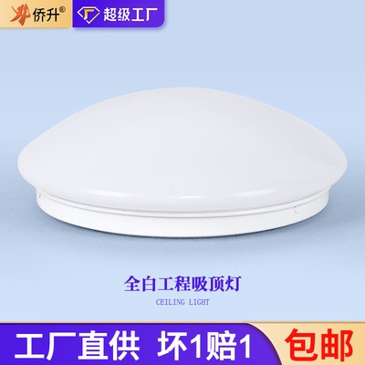 吸顶灯led12W18W阳台过道亚克力吸顶灯24W36W圆形灯厂家工程款图1