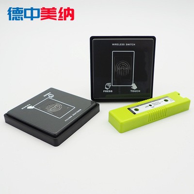德中美纳无线手压触摸开关面板86型随意贴门禁刷卡双控免布线开关图4