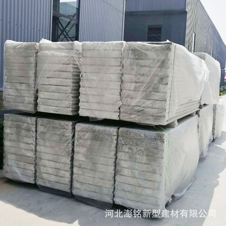 新型复合隔墙板 隔音保温发泡水泥轻质隔墙板 聚苯颗粒夹芯墙板图1