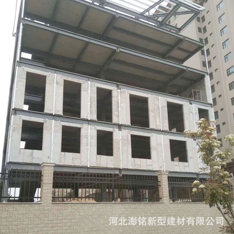 定做 聚苯颗粒夹芯复合墙板 轻质复合隔墙板 轻质泡沫混凝土墙板图1
