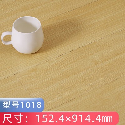 PVC自粘地板贴木纹 水泥地直接铺耐磨家用宿舍防水防潮自粘地板革图3