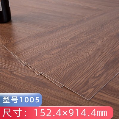 PVC自粘地板贴木纹 水泥地直接铺耐磨家用宿舍防水防潮自粘地板革图4