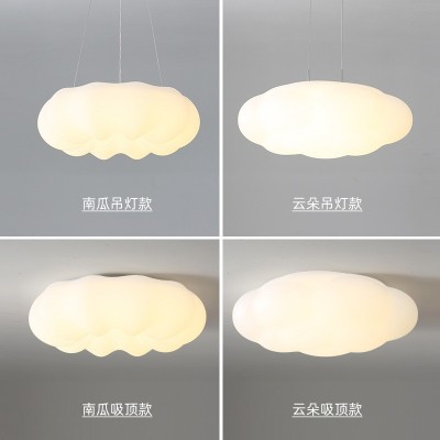 全光谱南瓜灯儿童房灯月球吊灯现代简约客厅灯奶油风卧室灯 吸顶灯图2
