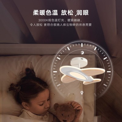 新款儿童房灯led创意飞机灯卧室灯智能吸顶灯男孩房卡通护眼灯具图2