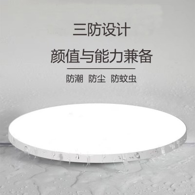 led全光谱吸顶灯批发三防灯简约走廊过道灯阳台灯圆形护眼卧室灯图2