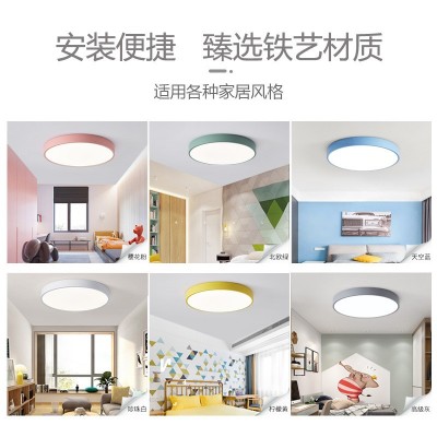 护眼全光谱吸顶灯led灯圆形过道灯阳台灯客厅吸顶灯led简约卧室灯图4