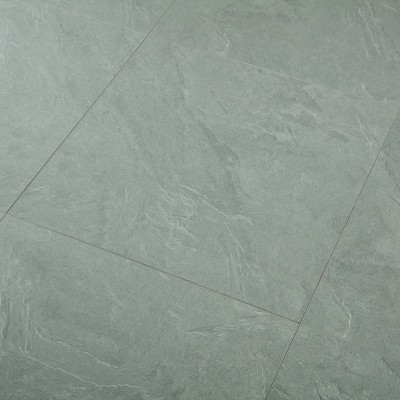 厂家供应树纹麻面地板水泥灰木地板服装店灰色系个性复古家用地板