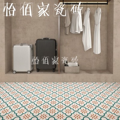 小火柴北欧小清新墨西哥全瓷网红花砖瓷砖墙地砖客厅餐厅厨卫阳台图3