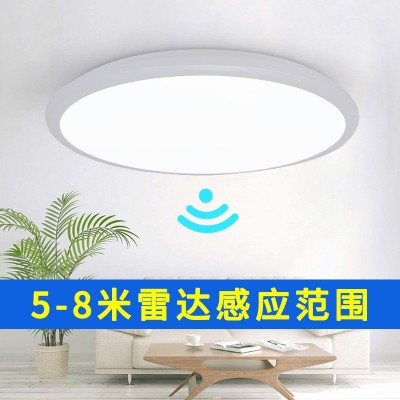 人体感应声光控雷达感应吸顶灯楼梯灯楼道套件工程中山LED感应灯图2