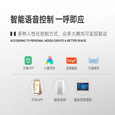 三棵松全光谱吸顶灯护眼LED高显指智能圆形卧室书房儿童 房间灯图2