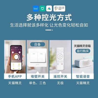 轻奢led吸顶灯 现代简约卧室书房客厅灯室内家用过道水晶钻 石灯具图4