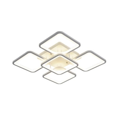 亚克力吸顶灯led大气客厅灯卧室餐厅书房跨境货源大灯长方形卧室图5