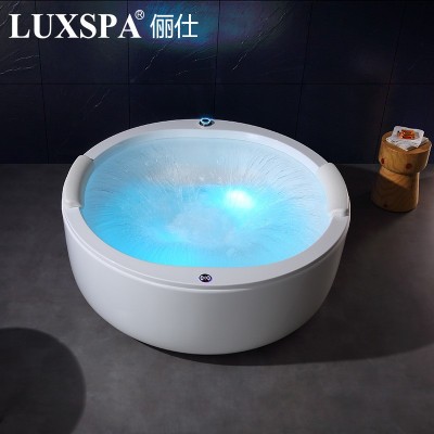 圆形浴缸家用冲浪按摩智能恒温亚克力独立式小户型卫生间民宿浴池图3