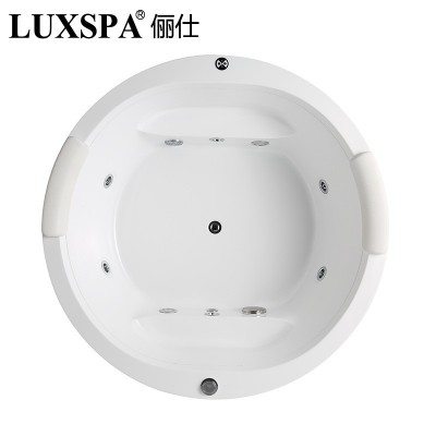 圆形浴缸家用冲浪按摩智能恒温亚克力独立式小户型卫生间民宿浴池图5