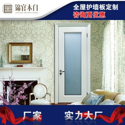 成都厂家供应室内高品质木门系列 卧室书房套装工程实木门图4