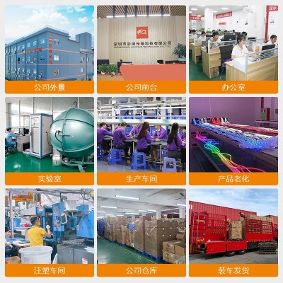 跨境私模RGB幻彩电竞房智能DIY拼接氛围灯长条形WiFi音乐室内壁灯图4