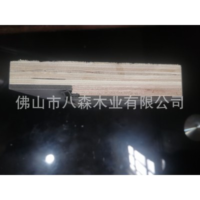 生产碳晶门 防潮木塑门 门框 WPC竹木门 房间卫生间防白蚁性能好图2