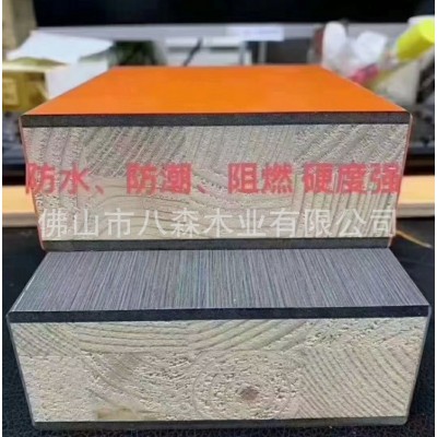 生产碳晶门 防潮木塑门 门框 WPC竹木门 房间卫生间防白蚁性能好图3