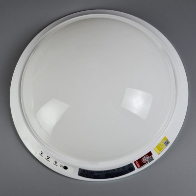 精品款led消防应急灯声控人体感应灯楼道商场停电照明应急吸顶灯图2