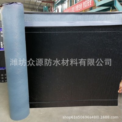 免火烤自粘聚合物改性沥青防水卷材 sbs自粘卷材 铝膜铝箔PE面图3