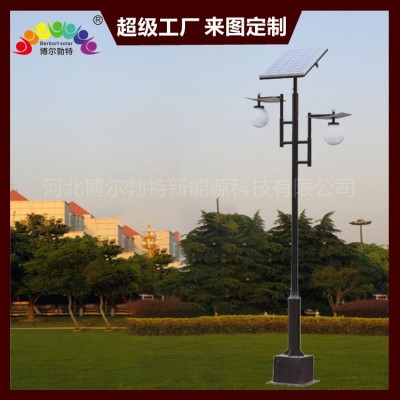 博尔勃特公园景区LED庭院灯户外景观灯 中式仿古3米4米太 阳能庭院图3