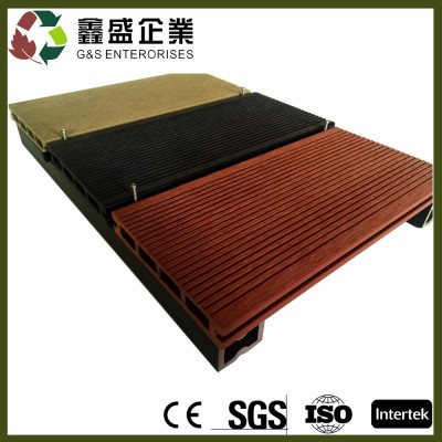 塑木地板优质环保木工厂直销木塑户外地板户外景观工程地板宜可木图4