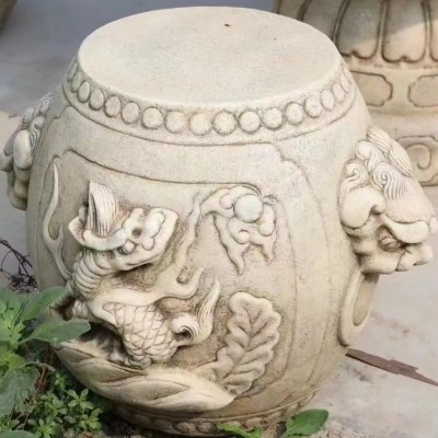 公园休闲仿古中式石桌子石凳子户外庭院装饰雕刻石桌石凳摆件批发图4