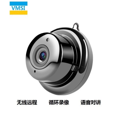 工厂监控摄像头家用V380高清无线智能网络wifi远程婴儿监视器图2
