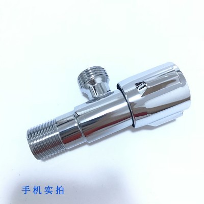 厂家批发直销 冷热通用铁三角阀 厨房卫生间四分止水阀 工程款图2