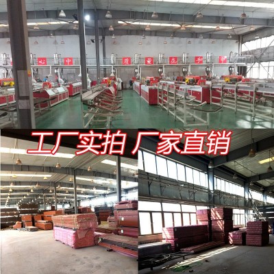 批发方孔空心户外地板公园防腐140*25空心塑木地板室外PE塑木栈道图4