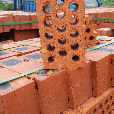 厂家直供煤灰粉多孔砖 红色烧结砖施工砌块批发建筑材料砖 空心砖