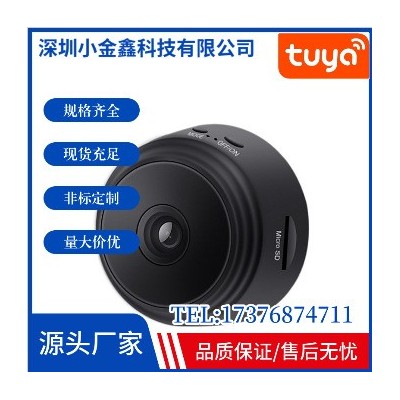 厂家直销涂鸦摄像头WiFi家用摄像机高清摄像机A9红外夜视摄像机图1