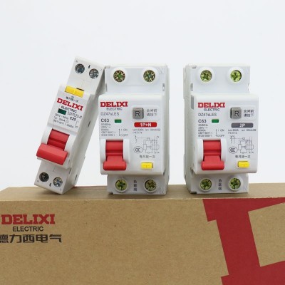 德力西新款漏电开关DZ47SLES1P2P3P4P漏保10A3263A 小体积空气开关图3