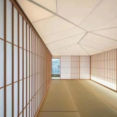 日式推拉门格子门障子纸吊轨移门隔断推拉门榻榻米门窗和室折叠门