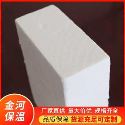 金河硅酸铝纤维板 防火隔热板 轻质高强陶瓷纤维毡板耐火保温材料图2