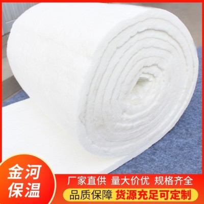 金河陶瓷纤维针刺毯 耐高温硅酸铝 含锆型隔热防火棉耐火毯保温棉图3