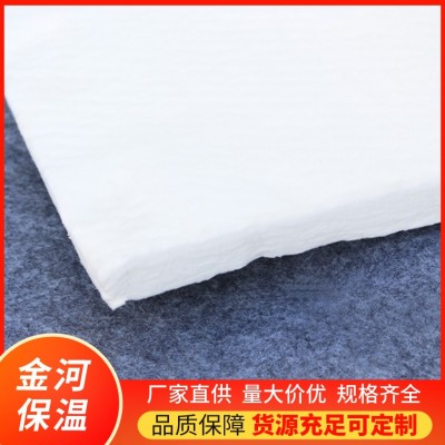金河陶瓷纤维针刺毯 耐高温硅酸铝 含锆型隔热防火棉耐火毯保温棉图4
