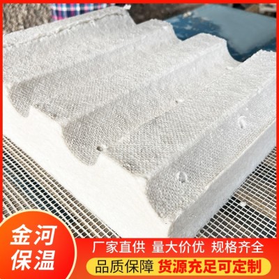 金河陶瓷纤维板 硅酸铝梳形保温板 耐高温隔热板窑炉内衬防火挡火板图3